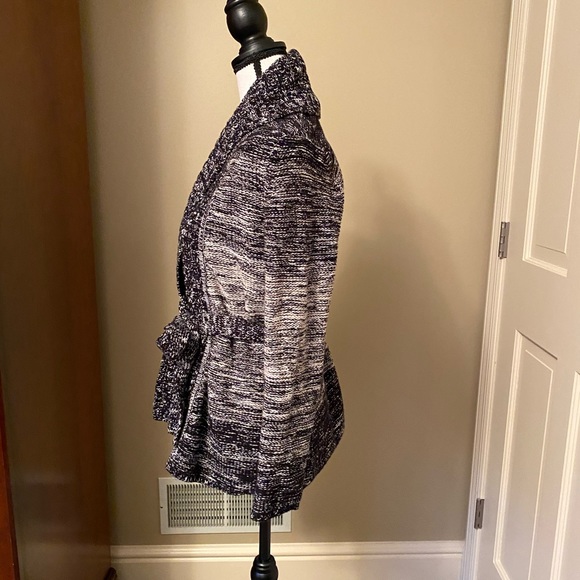 INC International Concepts Cardigan Sweater w/ Tie - Picture 3 of 7